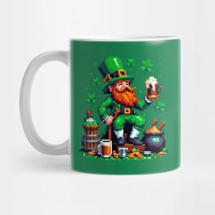 ST Patricks Day Pixel Mug